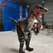 Fantasia de Dinossauro Realista Velociraptor em Tamanho Real para Show de Palco