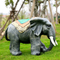 Produtos de fibra de vidro personalizados para jardim esculturas de animais em tamanho natural ao ar livre