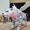 das criaturas mitológicas chinesas Animatronic realísticas dos animais da resistência do sol tigre branco