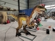 Velociraptor Animatronic do robô realístico adulto do dinossauro do parque temático