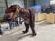 Customização de tamanho natural Traje realista de dinossauro para sala de jogos