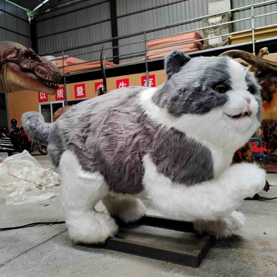 Gato animatrônico realista tamanho real interno à prova d'água 150 kg
