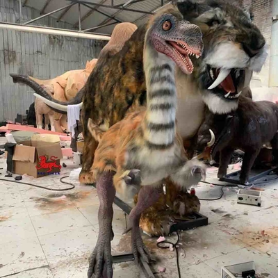 Modelo Limusaurus de Parque de Diversões de Dinossauro Animatrônico Realista Realista