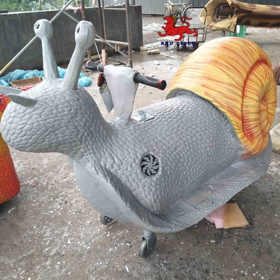 Passeio de dinossauro animatrônico à prova d'água 380 V para shoppings