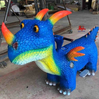 Passeios animatrônicos para ganhar dinheiro, passeio realista de Dino com som vivo e rugido