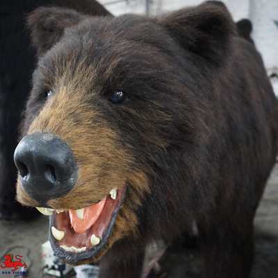 Animais animatrônicos realistas feitos à mão em tamanho real com personalização de movimento/som