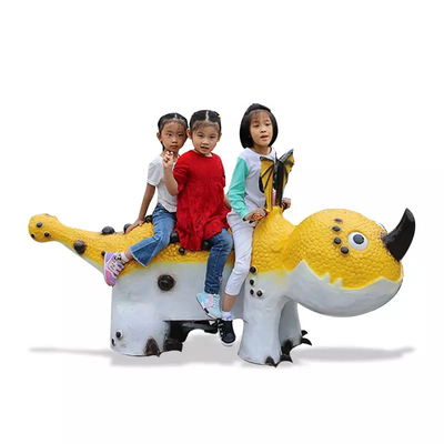 Bom preço Controle remoto Animatronic Dinosaur Ride 2m para parque temático on-line