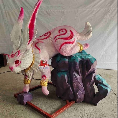 Criaturas míticos Jun Gou de China dos animais Animatronic realísticos de RCC