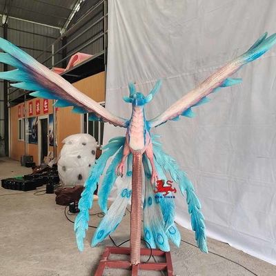 comprar Pássaro verde das criaturas antigas chinesas Animatronic realísticas customizáveis dos animais online manufacture