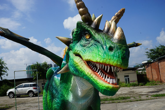 Parque de diversões Live Show Real Looking Dinosaurs