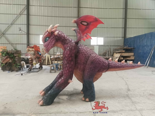 Bom preço Parque de Aventuras Desfile de Carnaval Atraente Animatrónico Realista Traje de Dragão on-line