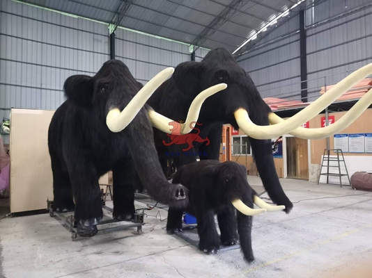 comprar Crianças Animais Realistas Animatrónicos Tamanho Real Mamutes Personalizados online manufacture