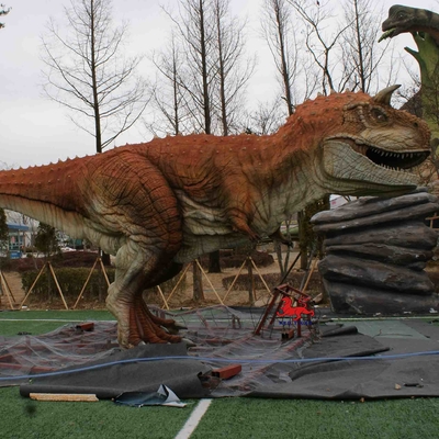 Good price Equipamento de Parque Temático Modelo de Dinossauro Animatrônico Realista Estátua de Carnotaurus on-line