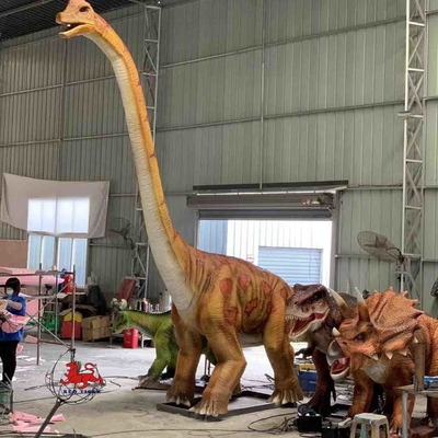 Good price Dinossauro do mundo jurássico realista animatrônico modelo de braquiossauro on-line