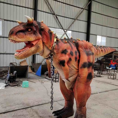 Bom preço. Carnotaurus Realistic Dinosaur Costume Adult Age Manual Control For Performance on-line
