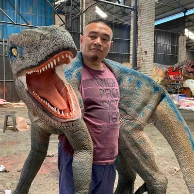 Bom preço. Playgrounds Dino fantoche de mão à prova de intempéries fantoche de dinossauro de mão para crianças on-line