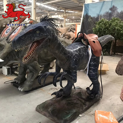 Cabeça de dinossauro de dinossauro animatrônico realista de alta qualidade montada na parede