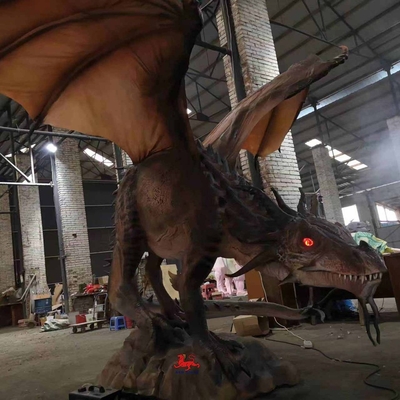 Good price Dinossauro Animatrónico Realista Flexível e de Alta Segurança com Velocidade de Movimento Ajustável on-line