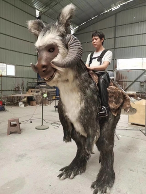 Dinossauro Animatrônico Star Wars Tauntaun Ride On Costume No Festival Desfile Event