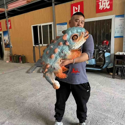 Good price Animatrônica de tamanho natural Dinossauro realista bonecos de mão Anquilossauro on-line