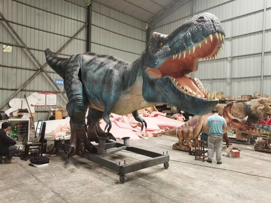 Resistente a intempéries Realista Animatrónico Dinossauro T-rex Servo Motors Dinossauro Ampla gama de movimentos