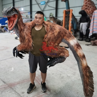 Bom preço. Parque Infantil Fantoche de Ombro de Dinossauro Crianças Idade Fantoche de Deinonychus on-line