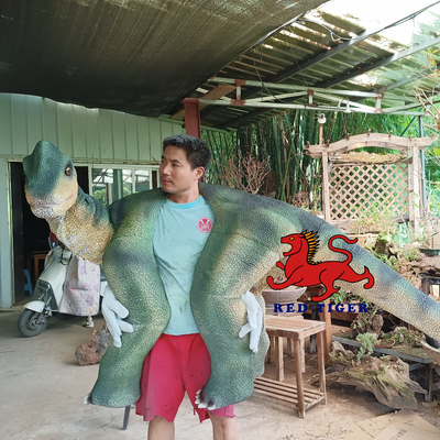 Bom preço. Custom Animatronic Dinosaur Hand Puppet for Commercial Use on-line