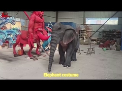 Desenho realista Adultos Elefante Animal Double Costume